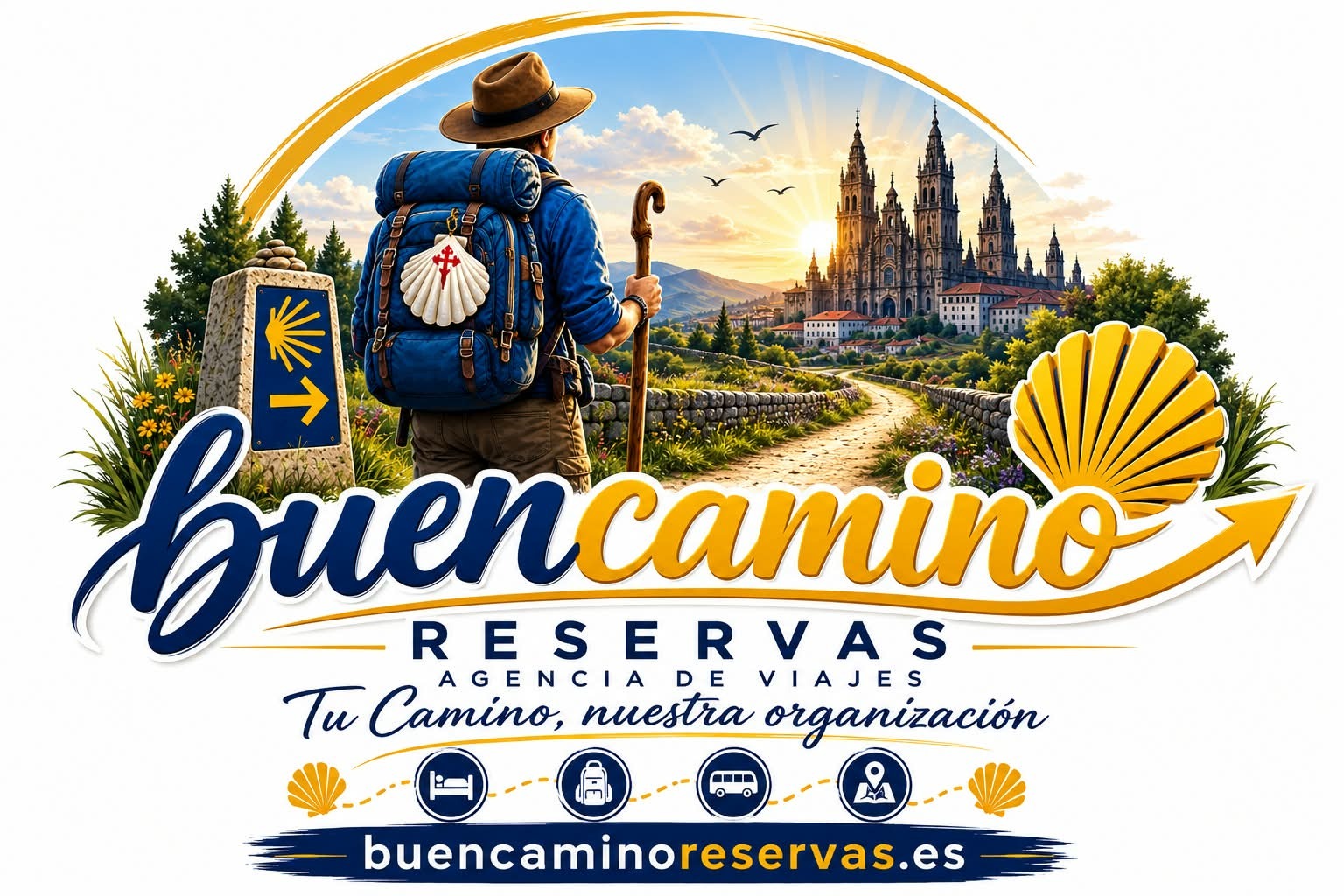 Buencamino Reservas — el Camino de Santiago organizado